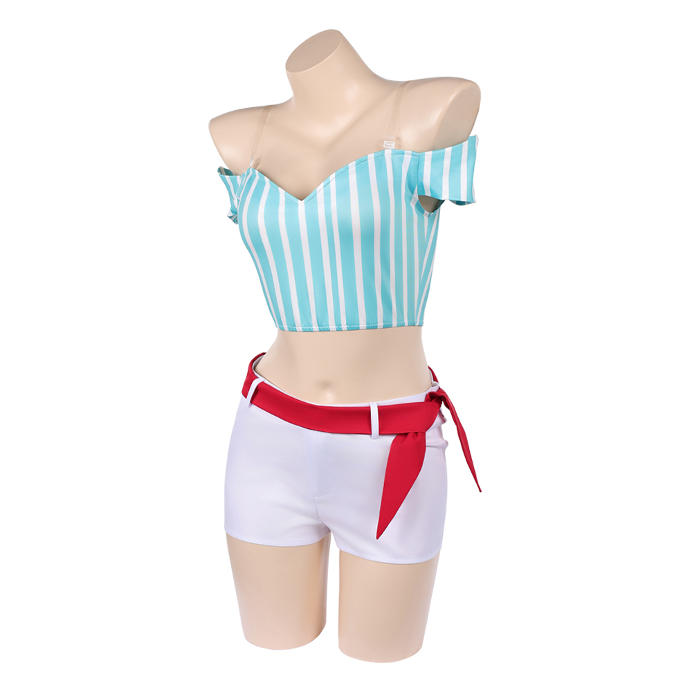 Anime Pirate Cosplay Nami Top  - Anime Cosplay Outfits Female recension och pris