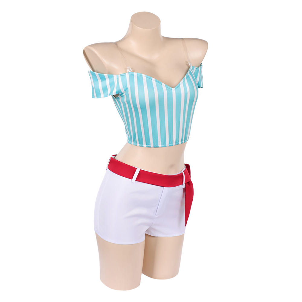 Anime Pirate Cosplay Nami Top  - Anime Cosplay Outfits Female recension och pris