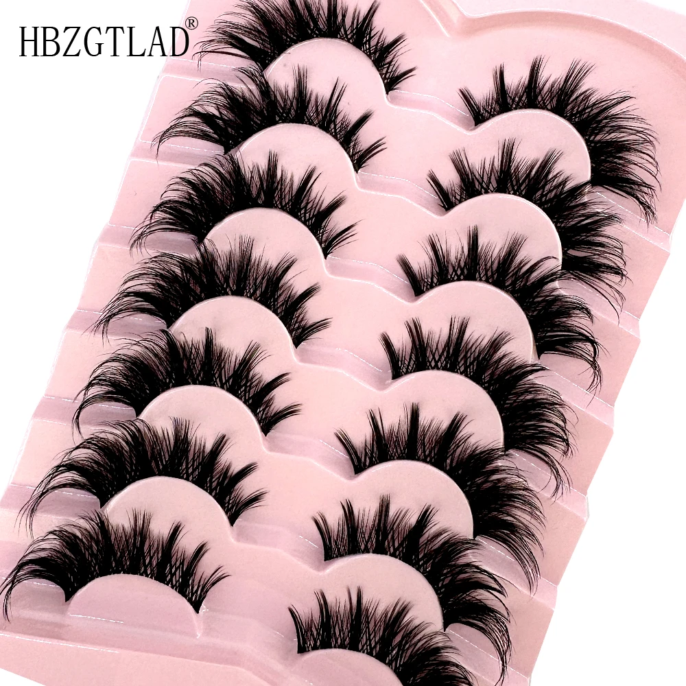 7/8PairsCat Eye Eyelashes mang - Anime Cosplay Lashes recension och pris